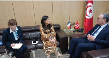 فحوى لقاء وزير الإقتصاد بالوزيرة المعتمدة لدى وزير الخارجية الفرنسي